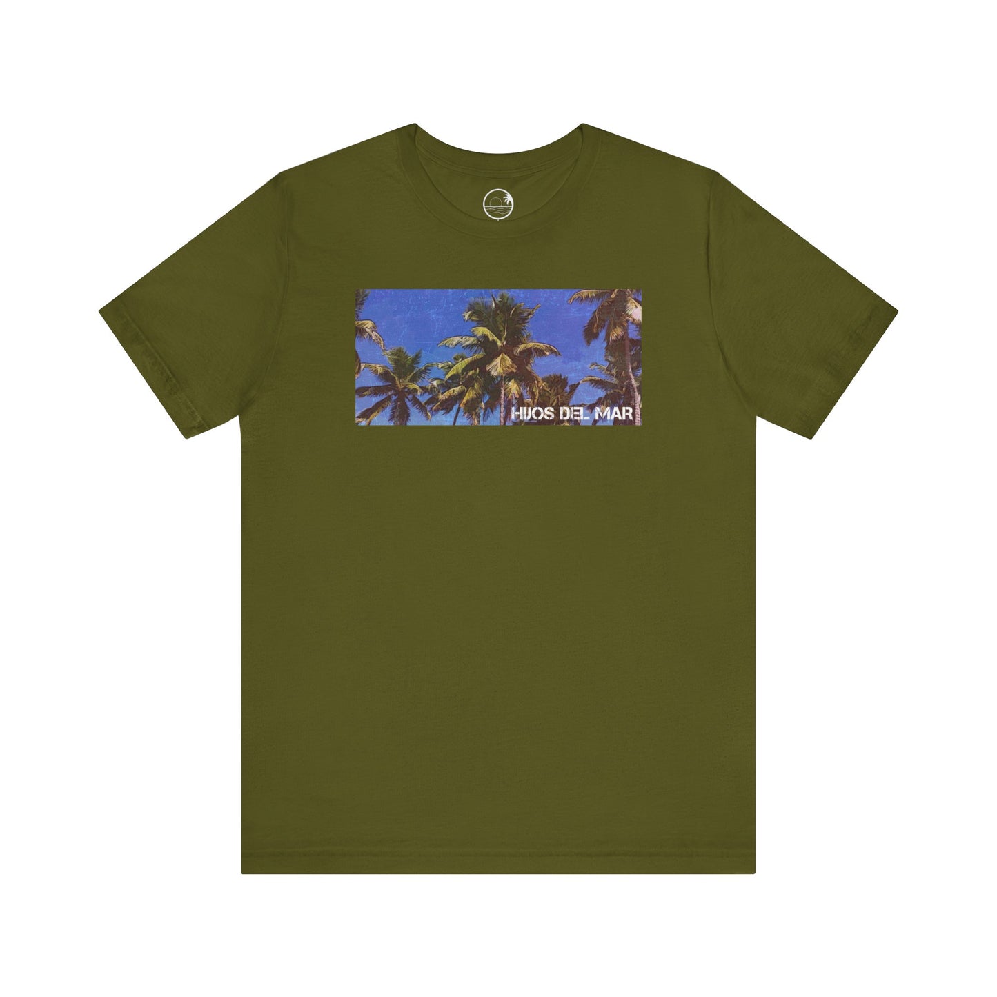 Hijos del Mar Palmeras de Boqueron - Unisex Jersey Short Sleeve Tee