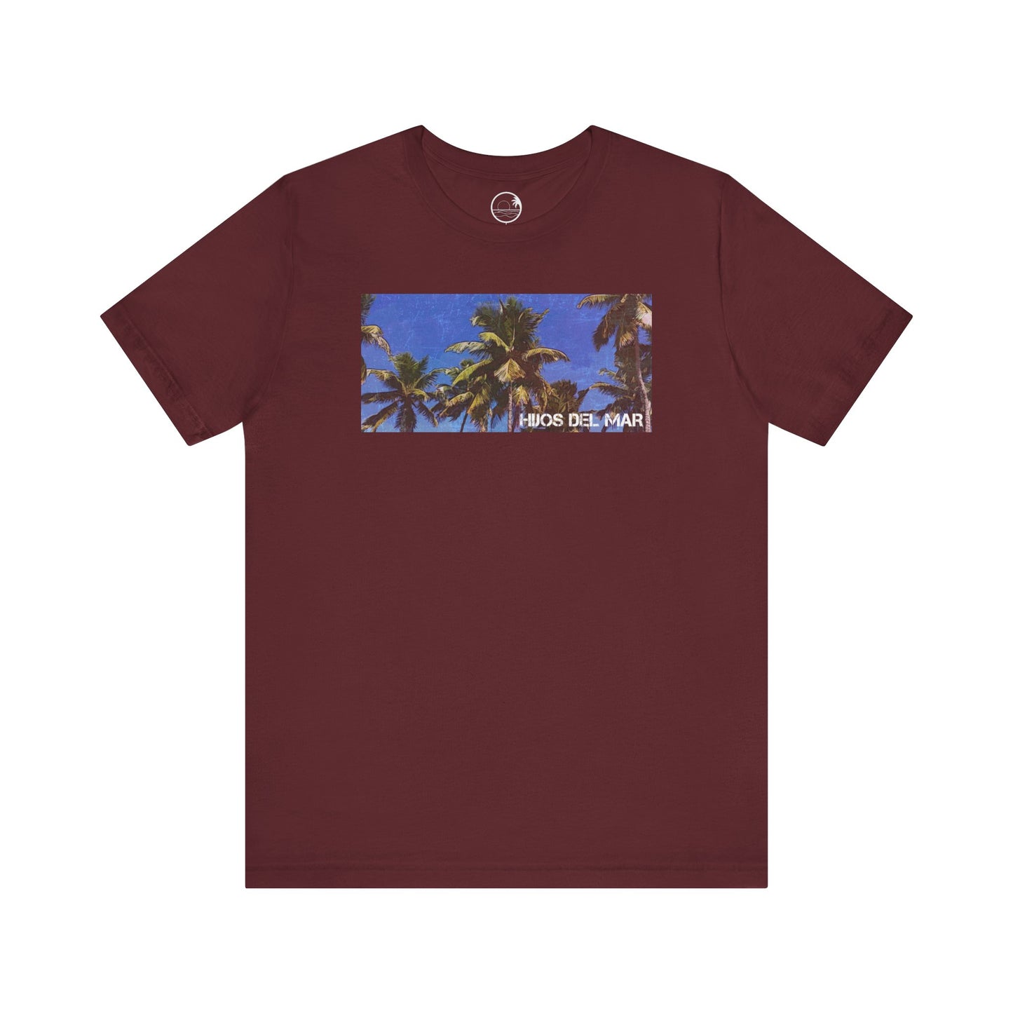 Hijos del Mar Palmeras de Boqueron - Unisex Jersey Short Sleeve Tee