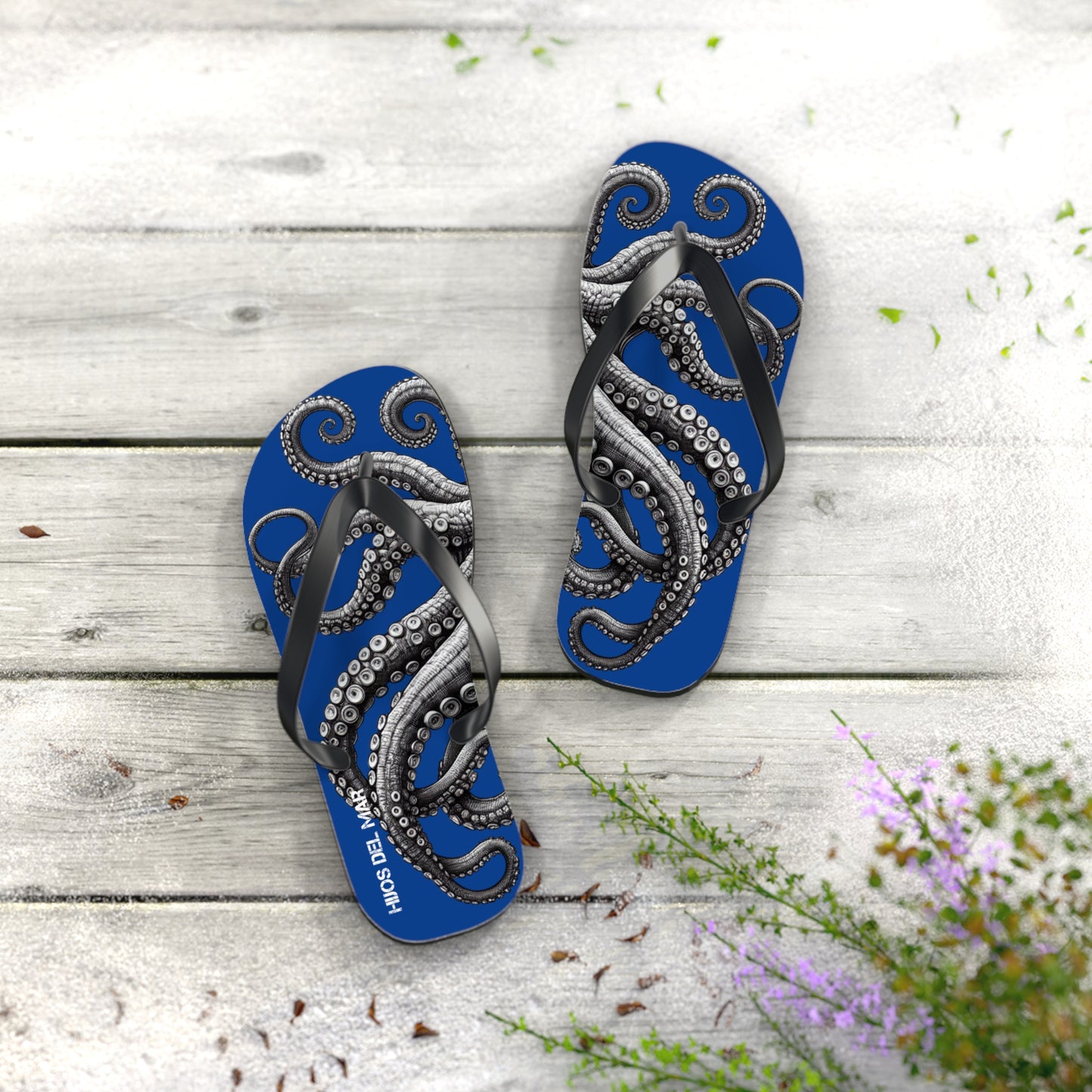 Hijos del Mar -Flip Flops - Pulpo (M)(L)