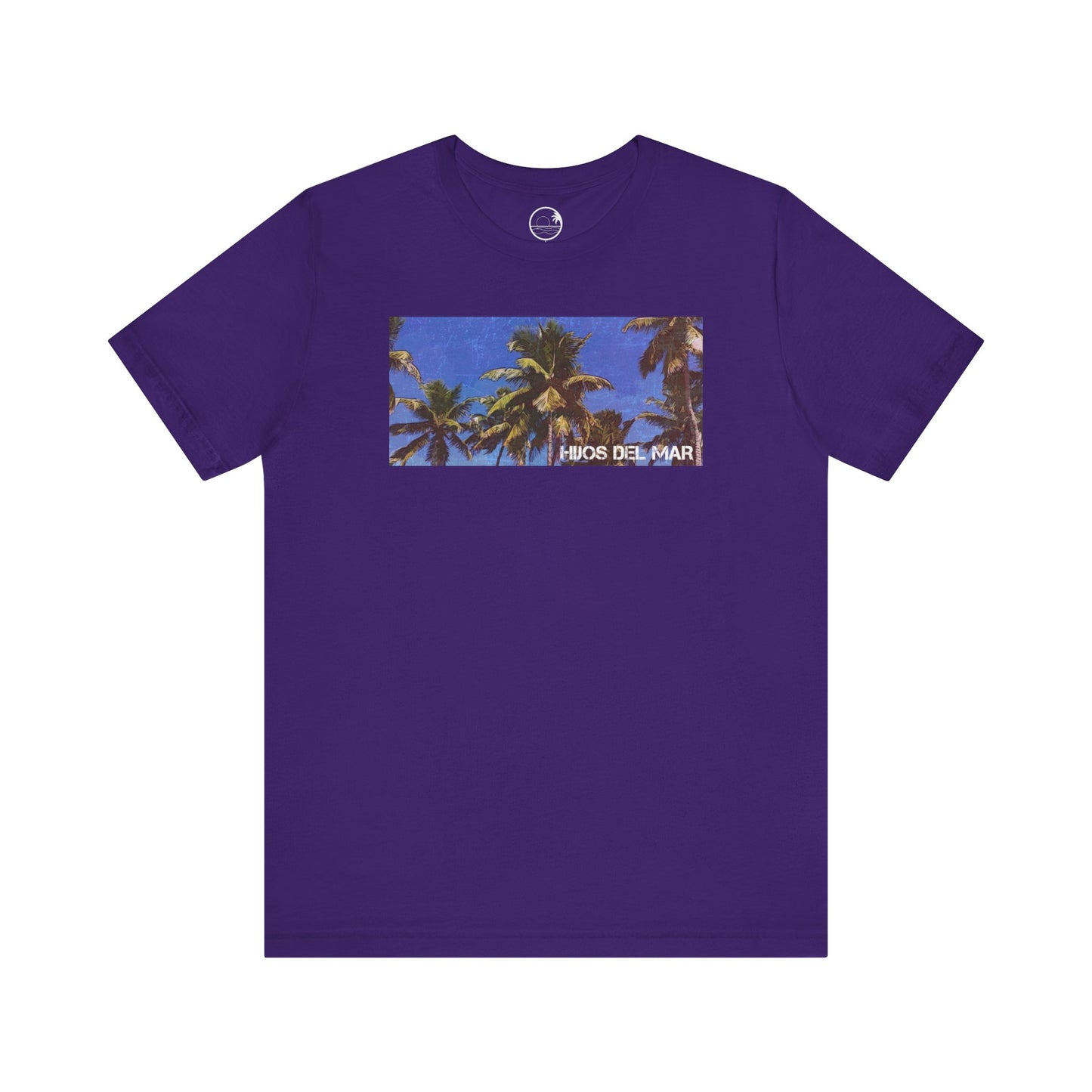 Hijos del Mar Palmeras de Boqueron - Unisex Jersey Short Sleeve Tee