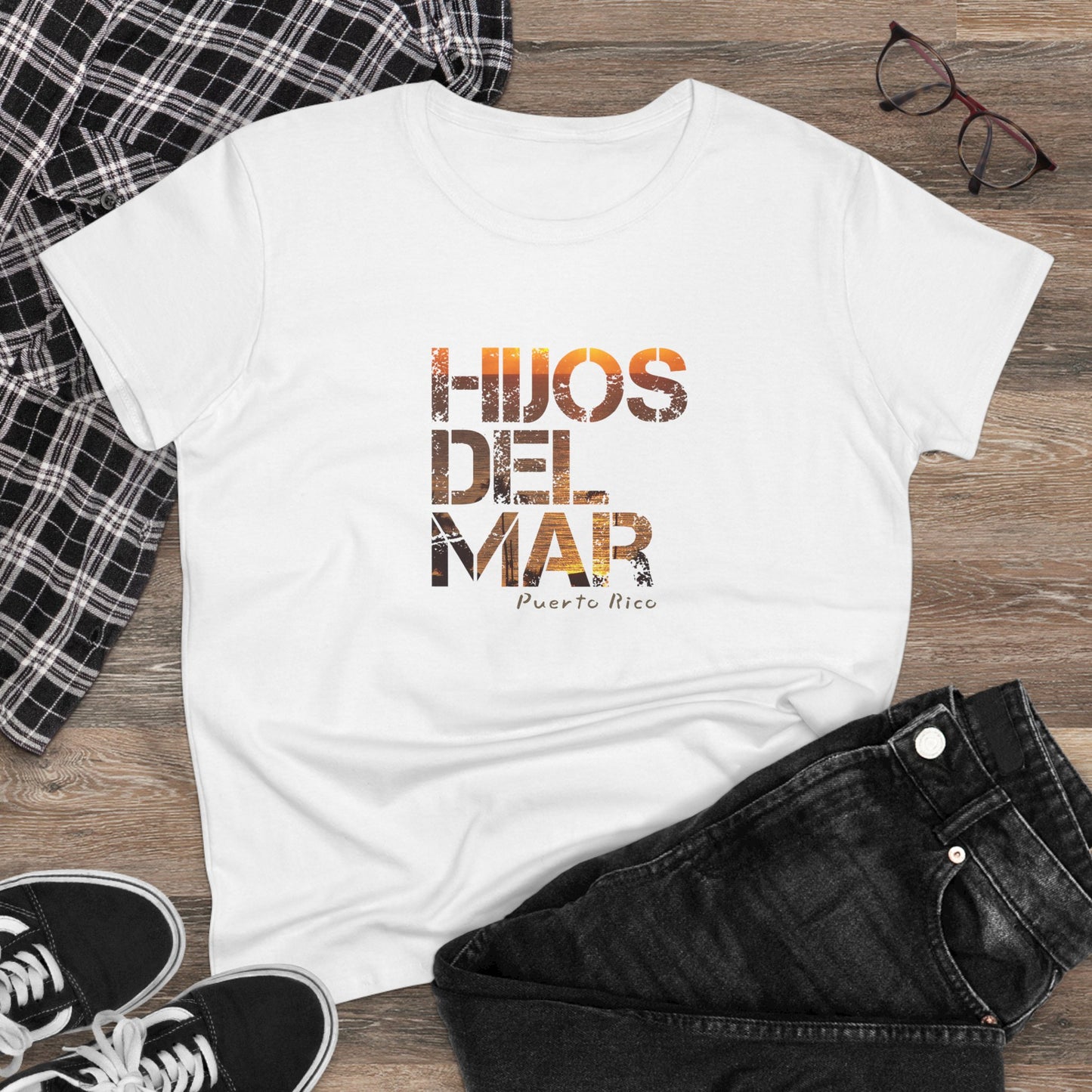 Hijos del Mar Women's Midweight Cotton Tee
