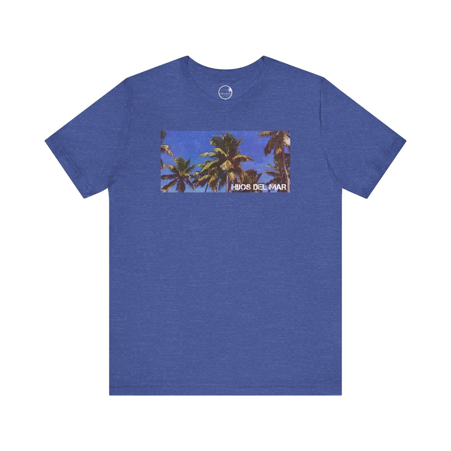 Hijos del Mar Palmeras de Boqueron - Unisex Jersey Short Sleeve Tee
