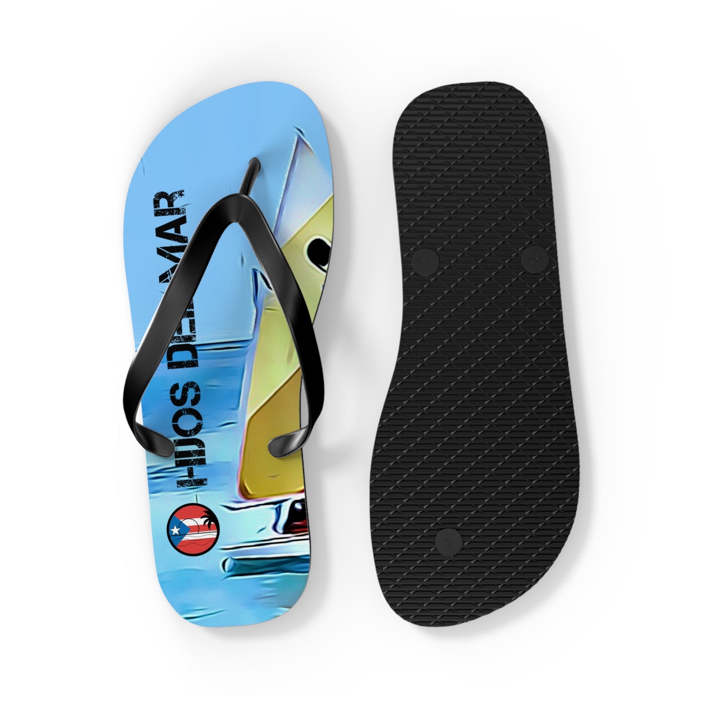 Hijos del Mar Large-Flip Flops (M )(L)