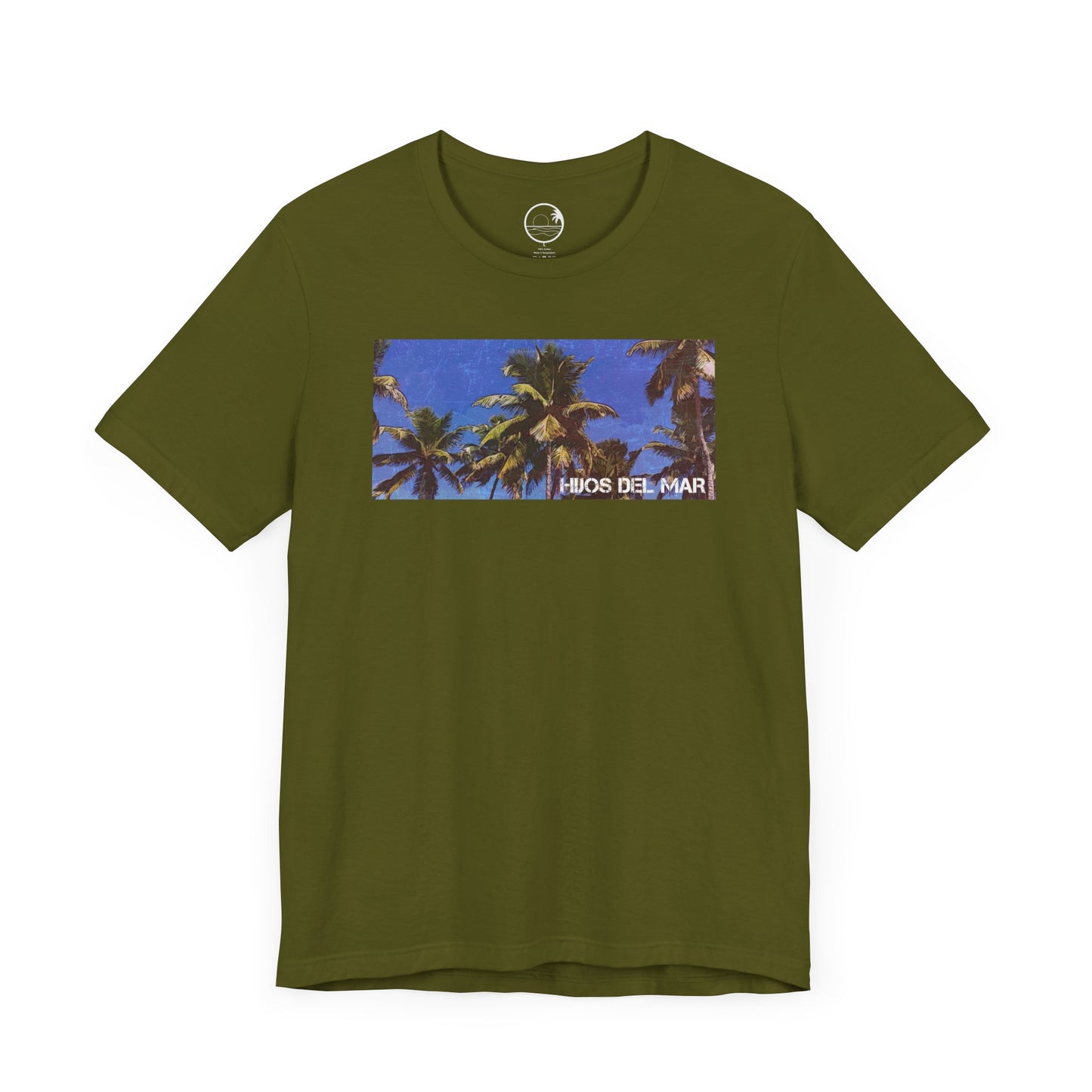 Hijos del Mar Palmeras de Boqueron - Unisex Jersey Short Sleeve Tee