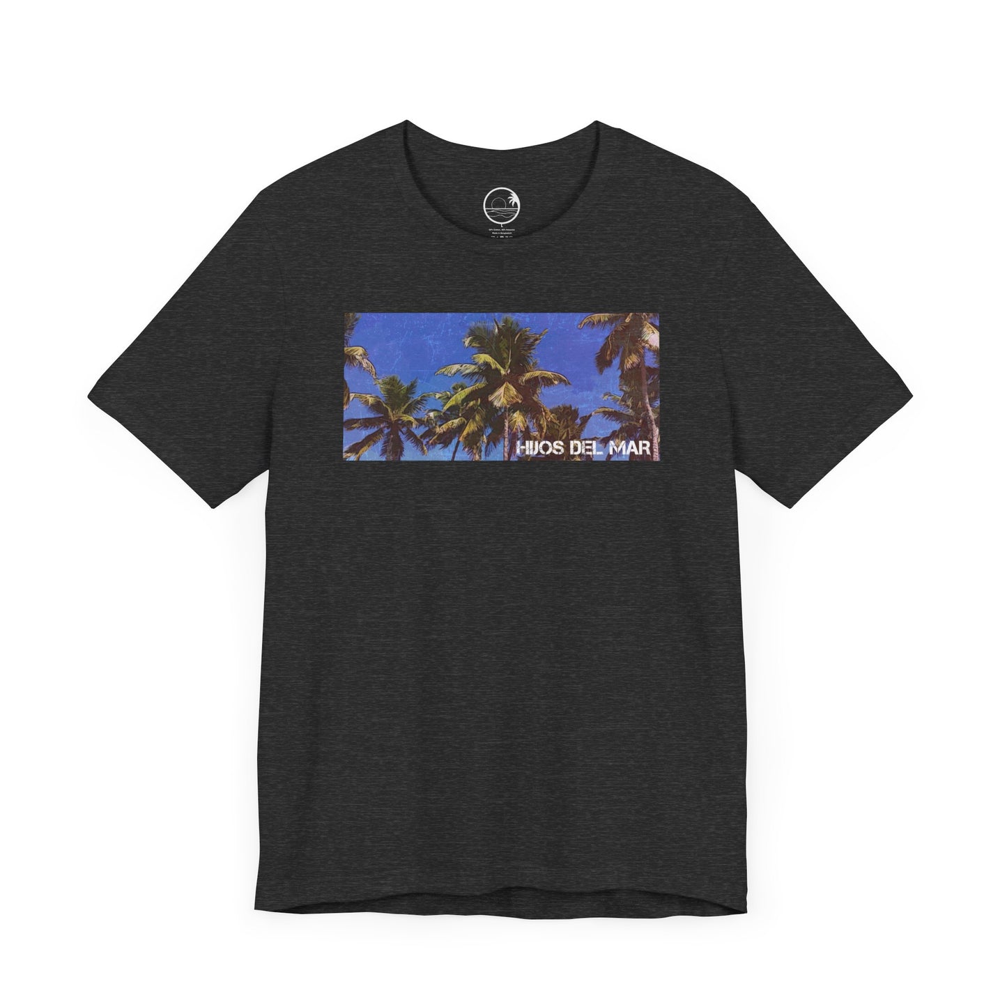 Hijos del Mar Palmeras de Boqueron - Unisex Jersey Short Sleeve Tee