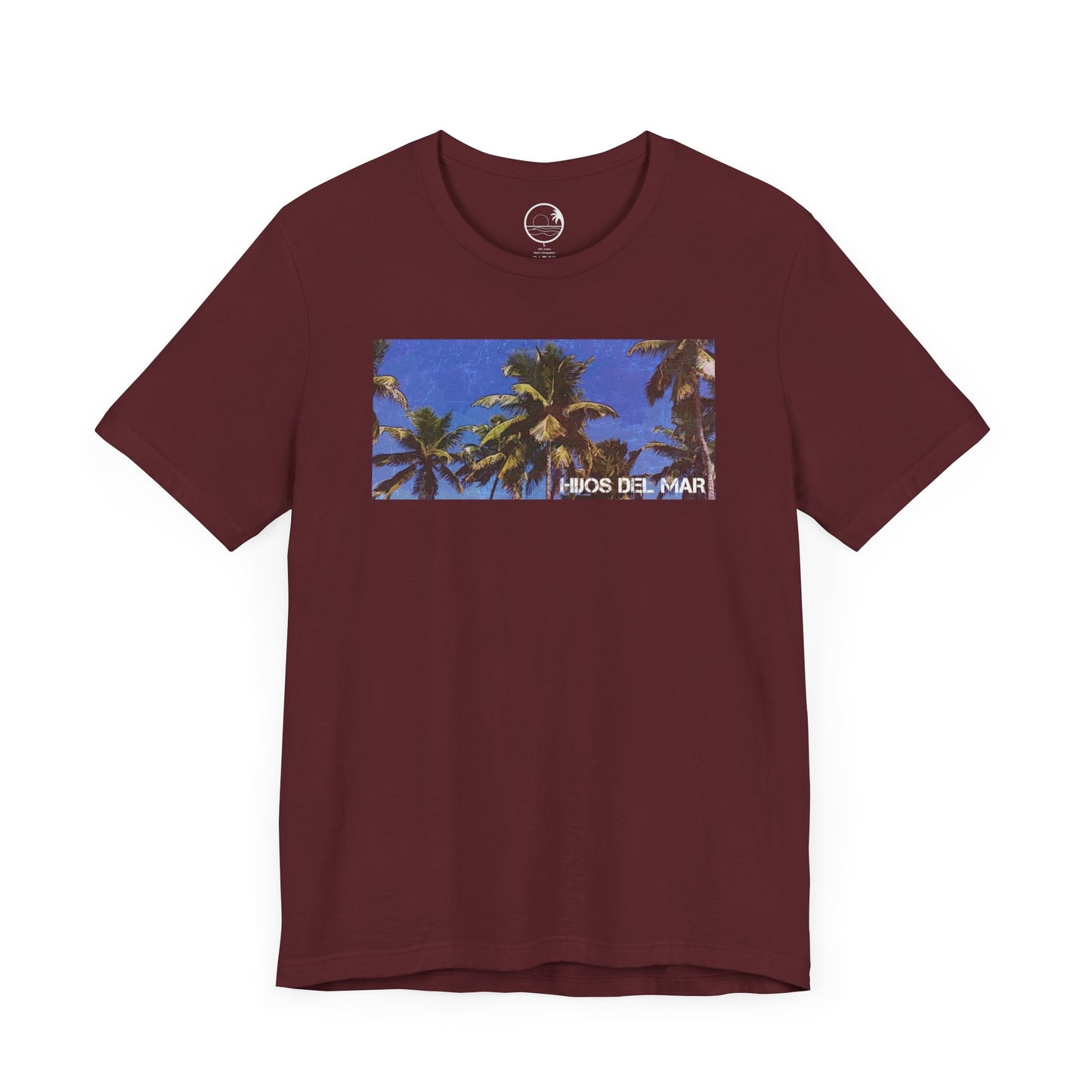 Hijos del Mar Palmeras de Boqueron - Unisex Jersey Short Sleeve Tee