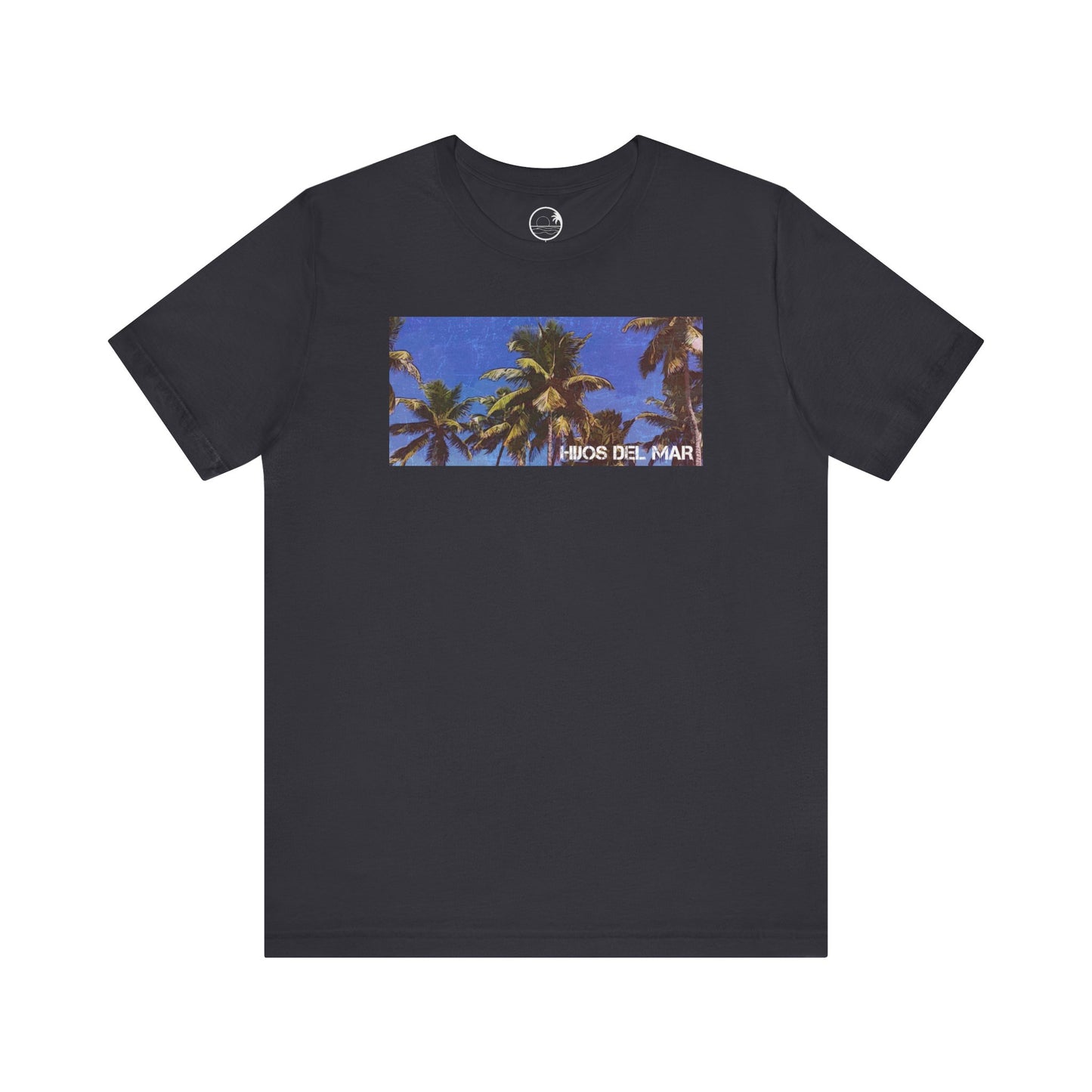 Hijos del Mar Palmeras de Boqueron - Unisex Jersey Short Sleeve Tee