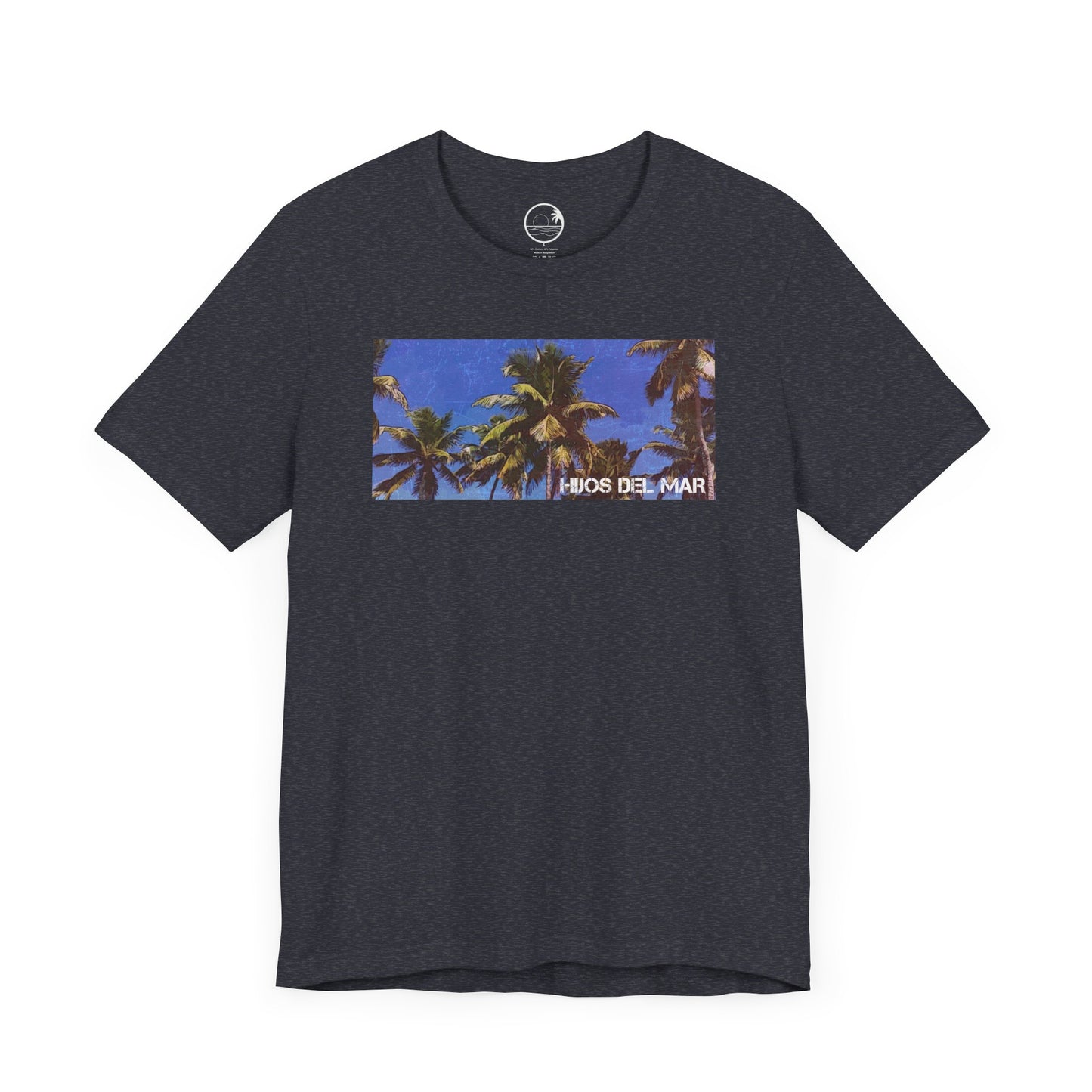 Hijos del Mar Palmeras de Boqueron - Unisex Jersey Short Sleeve Tee
