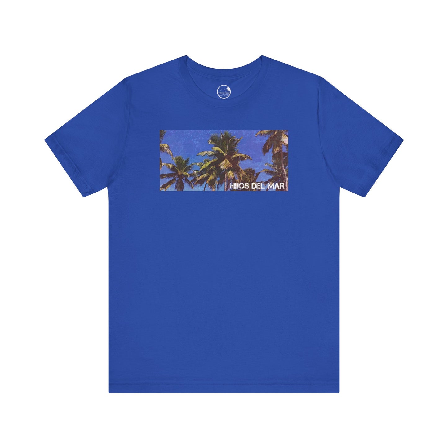 Hijos del Mar Palmeras de Boqueron - Unisex Jersey Short Sleeve Tee
