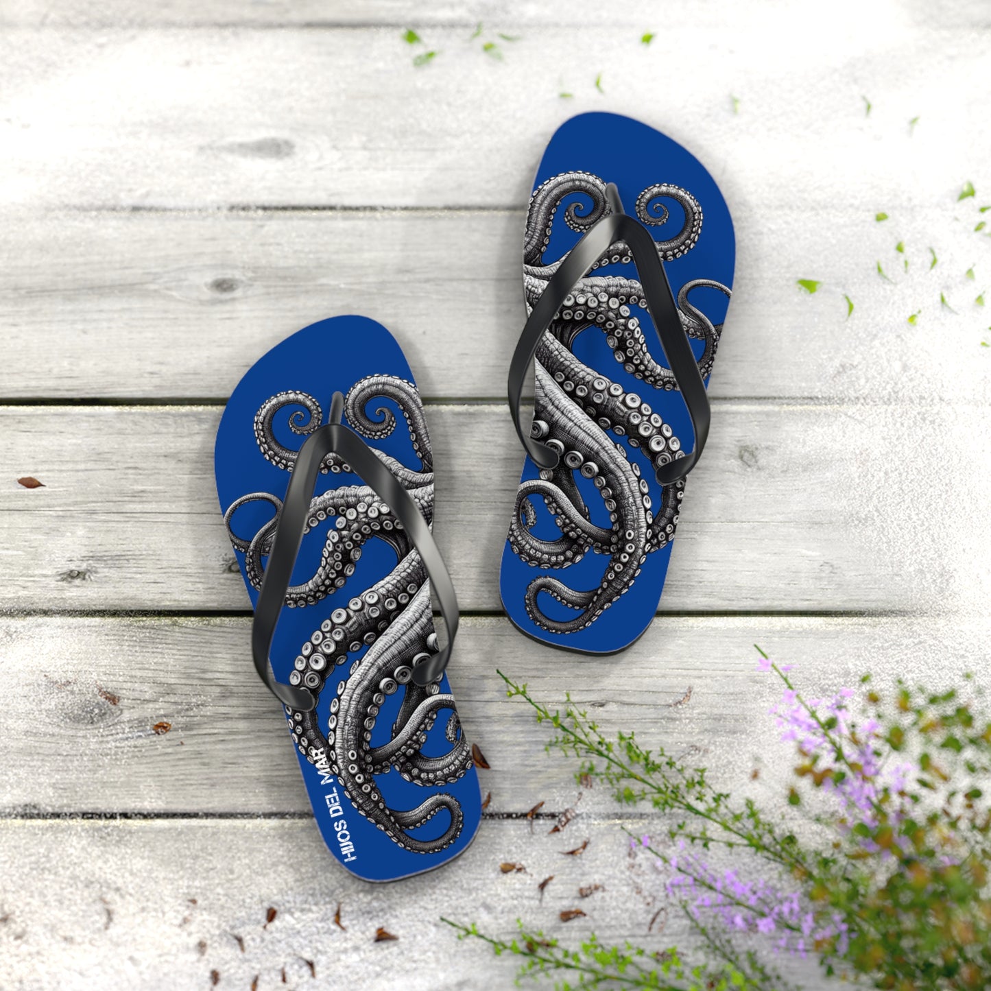 Hijos del Mar -Flip Flops - Pulpo (M)(L)