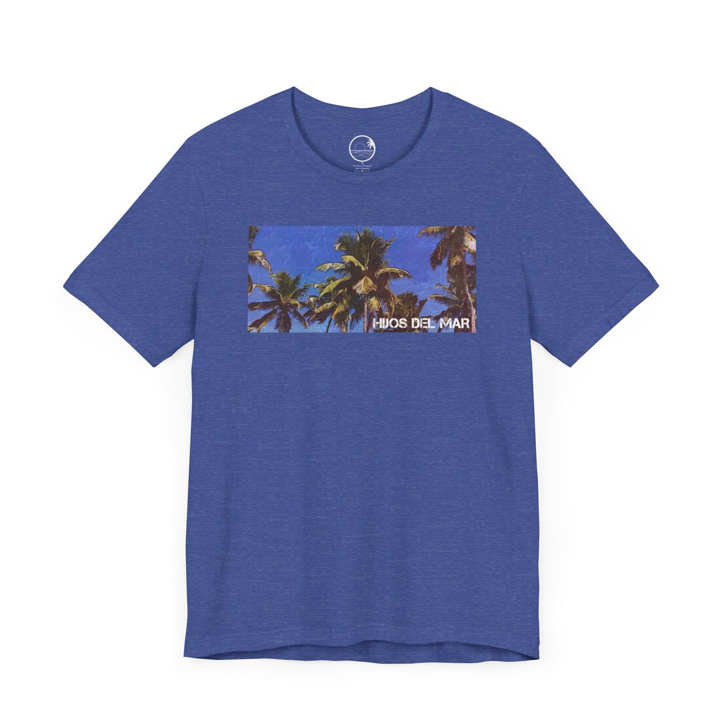 Hijos del Mar Palmeras de Boqueron - Unisex Jersey Short Sleeve Tee