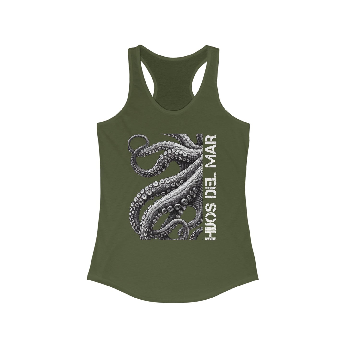 Hijos del Mar-Women's Ideal Racerback Tank