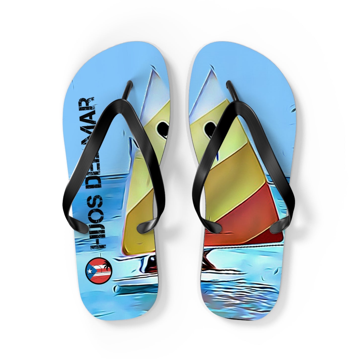 Hijos del Mar Large-Flip Flops (M )(L)