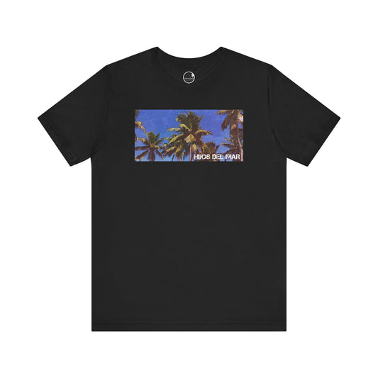 Hijos del Mar Palmeras de Boqueron - Unisex Jersey Short Sleeve Tee