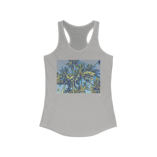 Hijos del Mar Puerto Women's Ideal Racerback Tank