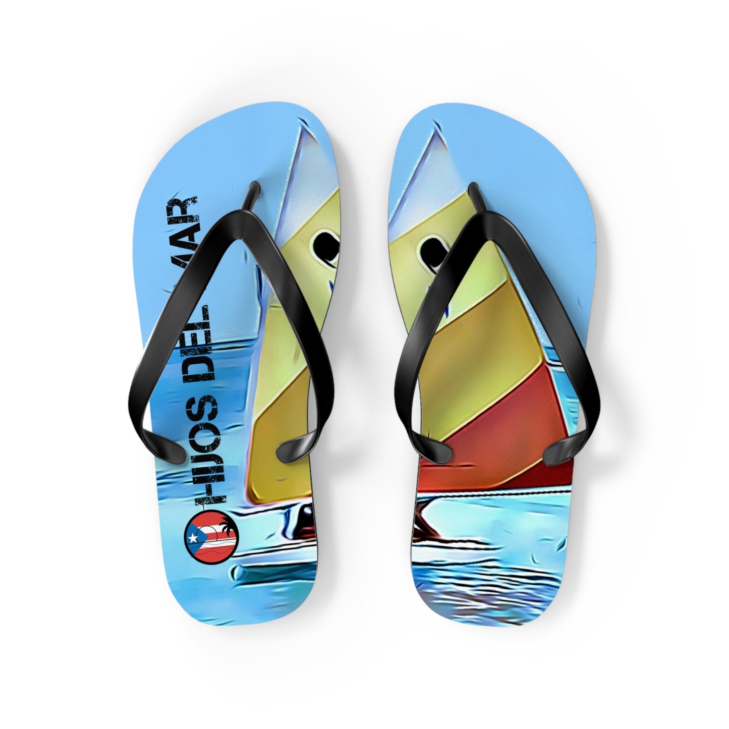 Hijos del Mar Large-Flip Flops (M )(L)