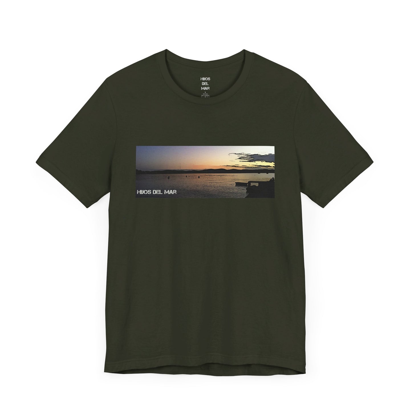 Hijos del Mar- Sunset boqueron - Unisex Jersey Short Sleeve Tee