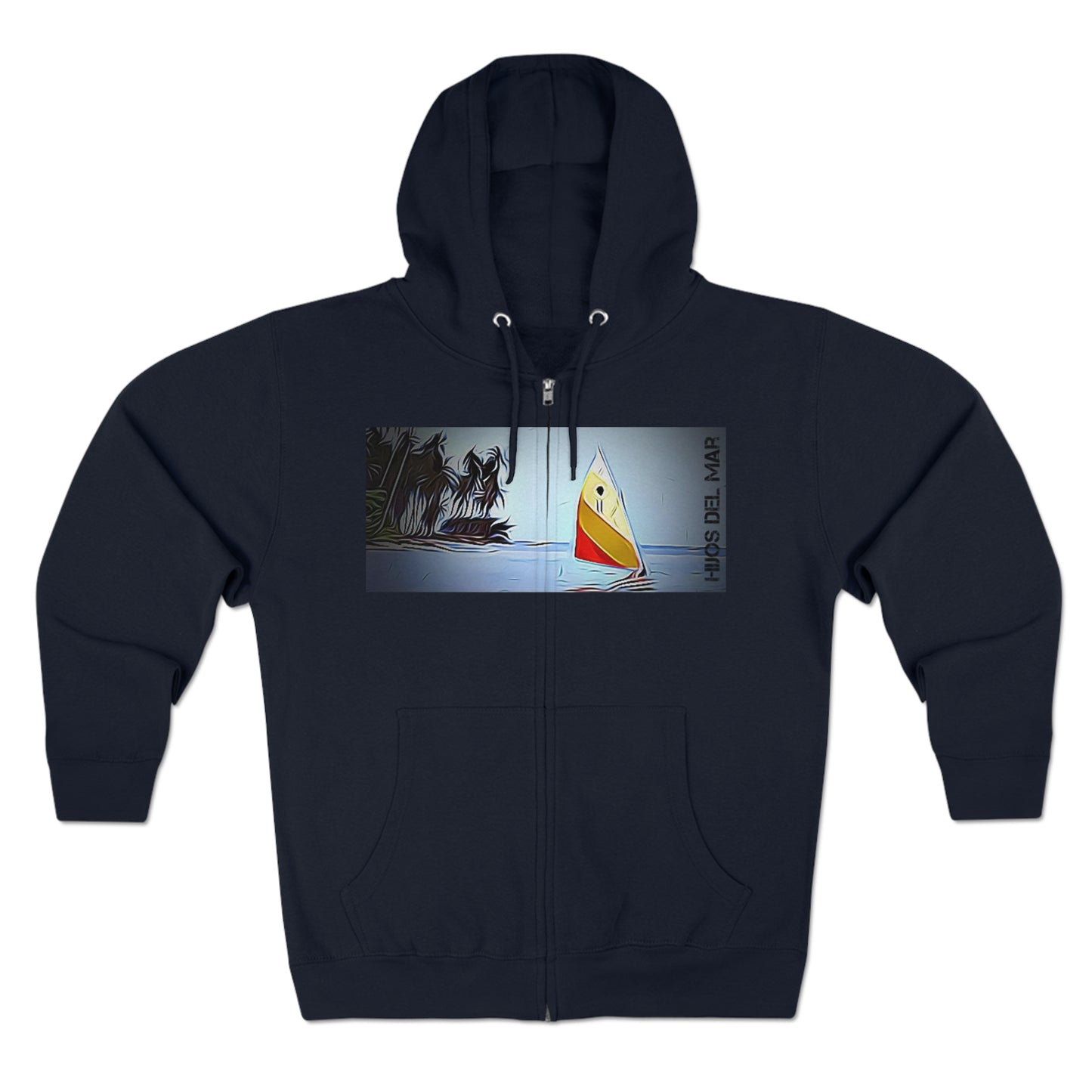 Hijos del Mar Unisex Zip Hoodie